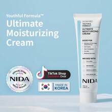 NIDA Youthful Formula Ultimate Moisturizing Cream (100mL) / Collagen, Niacinamide, Centella Asiatica, Hyaluronic Acid / Wrinkles, Dark Spots, Skincare Hydrating Daily Moisturizer Moisture Hydrate - Collagen - 查看 1