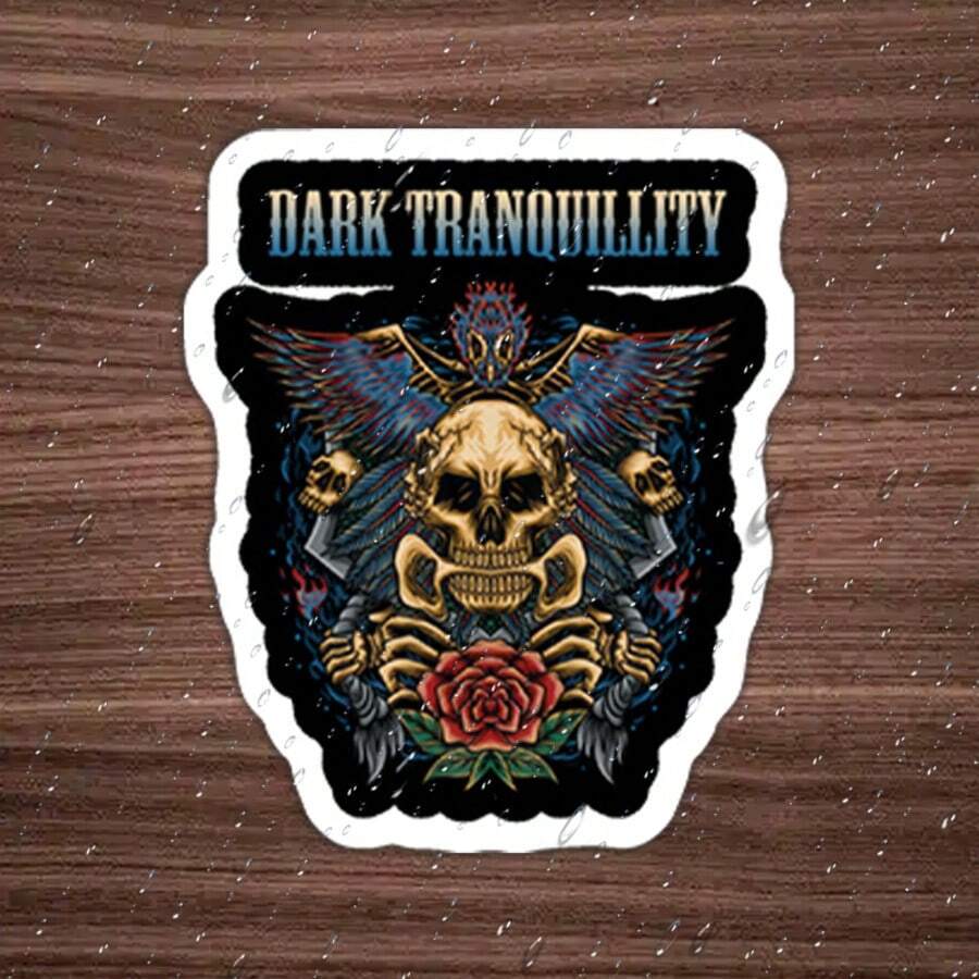 Hình dán nghệ thuật do người hâm mộ ban nhạc Dark Tranquillity vẽ - 1PC - Xem 1