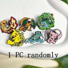 pokemon Pokémon Logo Anime Brooch Set - Enamel Metal Badge, Can Be Used As Clothing And Backpack Accessories, Creative Gift Peripheral Badges - Multicolor - View 10