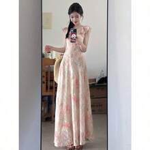 Women Long Dresses - Tachibana Powder - View 5