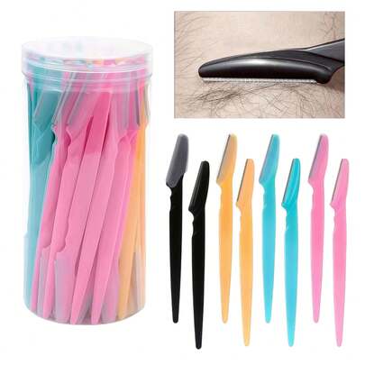 5/24/36件套眉毛修剪器，面部剃毛器，便携式眉毛及毛发去除器，眉毛修整器，女士化妆工具