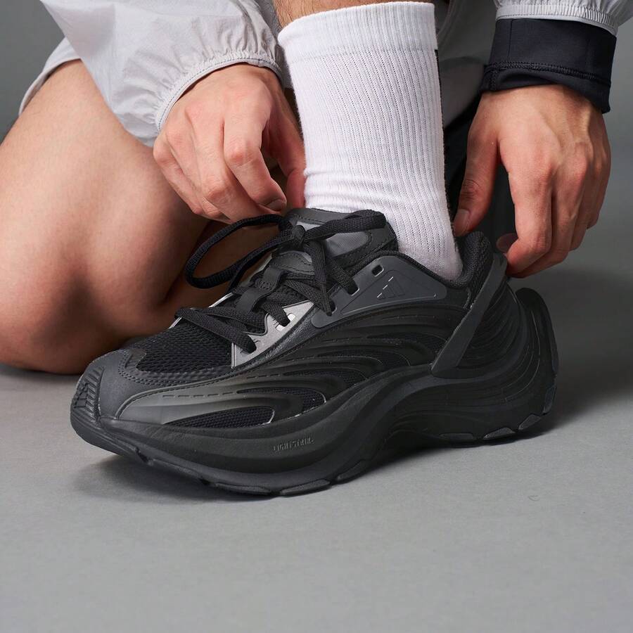 Giày thể thao thường ngày Adidas FOS XLG MTW "Lightweight Mech" bằng lưới - màu đen - Xem 1