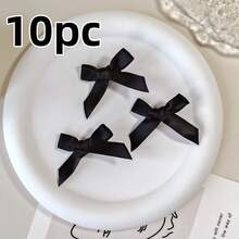 10/1pc Ballet Style Cute Bow Hair Clips, Y2K Small Metal Clips, Women's Hair Accessories, Summer Vacation Daily Hair Styling Tools - Multicolor - View 16