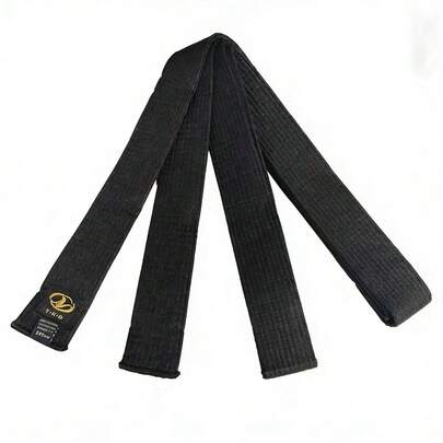 5cm Wide Black Belt, High Quality Taekwondo Black Belt For Instructor