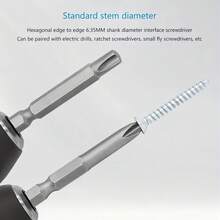 5pcs Special Shaped Bits Set UY Y-Shaped Triangle Inner New Three Point Appliance Socket Screwdriver Bit For Versatile Use And Precise Results 50mm Length 1/4" Hex Shank - 5 Pcs Set - View 8