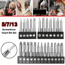 5pcs Special Shaped Bits Set UY Y-Shaped Triangle Inner New Three Point Appliance Socket Screwdriver Bit For Versatile Use And Precise Results 50mm Length 1/4" Hex Shank - 5 Pcs Set - View 1