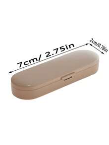 Customized Text Magnetic Medicine Box, Mini Portable Pill Case, Light-Proof Medicine/Tablet Storage Box With Compartments - Multicolor - View 10