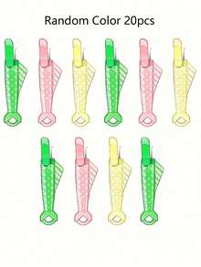 1/10/20pcs Automatic Fish-Shaped Threader For Sewing Machines, Mini Automatic Needle Threaders, Easy Self-Threading Tool For Sewing Machines, Suitable For Needlework, Embroidery, Sewing Crafts, DIY Arts, Easily And Quickly Threads Handmade Needles - Multicolor - View 11