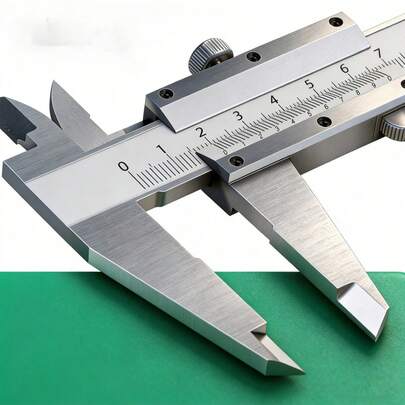 0-150mm Paquímetro de Aço Inoxidável - Micrômetro Manual, Deslizamento Suave, Durável e Fácil de Usar, Adequado para Indústria, Mecânica, Joalheria, Sem Necessidade de Energia, Engenharia de Precisão e Artesanato