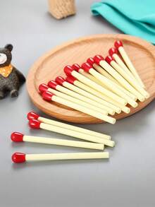 5支/10支/20支装创意趣味配对圆珠笔 可爱学生迷你口袋油笔 特别适合派对聚会 - 火柴筆 - 查看 5