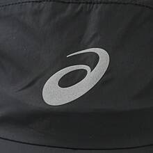 Asics Gorra de running unisex, visera curva 3013B385-001 - Negro - Ver 6