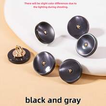 20pcs Metal Pearl Decorative Buttons, High-End Colors, Suitable For Clothing, Shirts, DIY Crafts, 12 Color Options, Size: 11mm/0.43 Inches - 20pcs - View 17