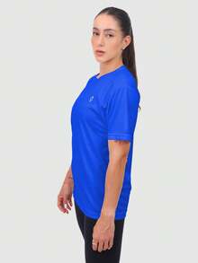 Kit Of 2 Women's Dry Short Sleeve T-Shirts For Basic Gym Workout - Real/Rojo - Ver 2