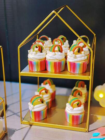 10/200 Stück - Mini Muffin Förmchen, geruchlose Mini Muffin Förmchen, rosa herzförmige Papier Cupcake Förmchen, Backförmchen für Party, Hochzeit, Geburtstag
