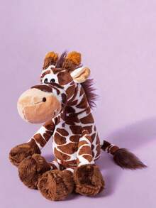 POKOJA LAND 1 pieza Muñeco de peluche adorable de jirafa, muñeco de animal de la jungla de 30 CM de tamaño mediano, animales de peluche, jirafas suaves y abrazables, regalo perfecto para el cumpleaños de amigos o coleccionistas, suave, decoración del hogar navideña, decoración del hogar, decoración acogedora del sofá, regalo de Navidad, regalo de cumpleaños/festividad, regalo de Navidad, regalo de estilo navideño de cumpleaños, regalo de Halloween, regalo perfecto para el cumpleaños de amigos, muñeco de peluche - Amarillo - Ver 5