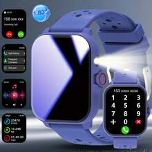 Unisex Smart Watch, Supports Call Answering, Message Reminder, Music Control, Remote Photography, Step Counting, Calorie Tracking, Multiple Sports Modes, Alarm, Phone Call And Message Notification, 1.83-Inch Full-Screen Touch, Compatible With Android And IOS - Multicolor - View 12