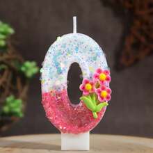 Nến số hoa mai từ 0-9, thích hợp cho tiệc sinh nhật, tiệc sinh nhật lần thứ nhất, kỷ niệm, tiệc theo chủ đề. - Nhiều màu - Xem 15