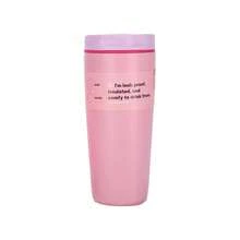 New Sliding Lid Insulated Coffee Cup, Stainless Steel Vacuum Bottle, Macaron Color Travel Mug, 12oz/20oz Sports Water Bottle - Multicolor - View 15