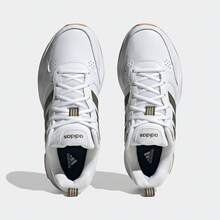 Adidas 阿迪达斯 STRUTTER 实用复古厚底休闲运动鞋 - 白色 - 查看 5