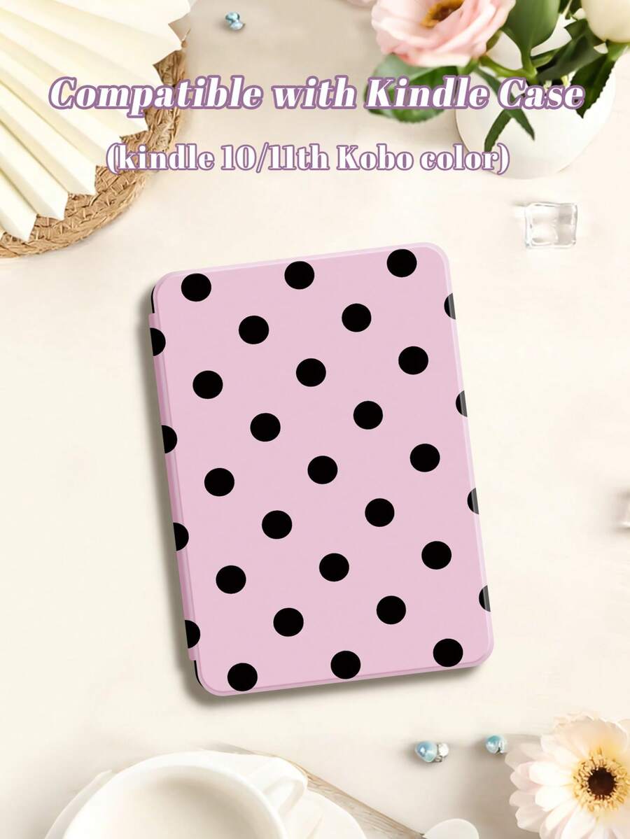 1 chiếc ốp bảo vệ máy tính bảng họa tiết chấm bi tối giản dễ thương, tương thích với Kindle Paperwhite 5, Kindle NK 11, 10.2", thế hệ thứ 10/ 11" (A16) 2025, Galaxy Tab A8 10.5" 2022, chống sốc, có chân đế bảo vệ và chức năng tự động tắt/mở màn hình. - Nhiều màu - Xem 1