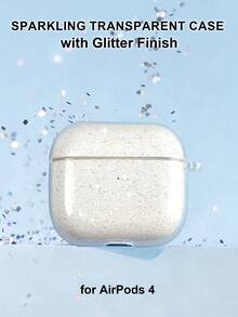 Ốp tai nghe trong suốt lấp lánh, có thể tháo rời, vỏ bảo vệ trong suốt tương thích với Apple AirPods4/AirPods3/AirPods2/AirPodsPro/AirPodsPro 2/AirPodsPro3. Chất lượng cao cấp, thiết kế độc đáo, món quà Giáng sinh hoàn hảo cho gia đình và bạn bè. - Xem 12