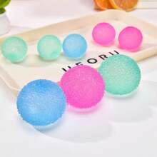 1pc Malt Sugar Snowflake Squishy Toy, Stress Relief Squeeze Toy, Slow Rebound, Birthday/Easter/Back To School/Christmas Gift - Multicolor - View 5
