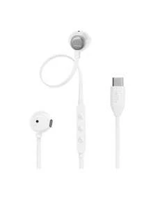 JBL TUNE 305C 有线耳机，Type-C 接口，半入耳式耳机，电脑耳机，女神节礼物，适用于 USB-C 即插即用 - 查看 2