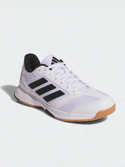 Adidas 男士新款减震透气运动鞋，复古休闲训练羽毛球鞋