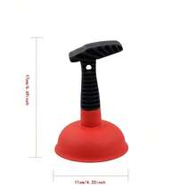 Dụng cụ thông tắc cống nhà bếp, dụng cụ thông tắc bồn rửa mini dùng cho bồn rửa nhà tắm bị tắc nghẽn. - nhiều màu - Xem 5