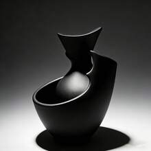 1Pc Simple And Luxurious Decorative Vase, Featuring A Unique, Twisted Flower Holder Design. Matte Finish Decorative Vase, Suitable For Use In Homes, Living Rooms, Offices, And As Desktop Decorations. Perfect For Home Decor Enthusiasts, Flower Lovers, And Interior Designers. - A - View 6