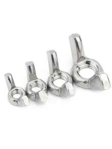 36 chiếc đai ốc cánh bướm siết tay M4 M5 M6 M10 M12 mạ kẽm, đai ốc tai vặn tay - B - Xem 7