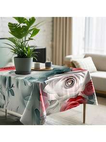 1 khăn trải bàn in họa tiết, thích hợp dùng trong gia đình, làm quà tặng, nhà hàng, tiệc tùng, bàn cà phê, bàn làm việc, khăn trải bàn vuông, đa dụng, chống dầu mỡ, chống thấm nước, chống bám bẩn. - Nhiều màu - Xem 12