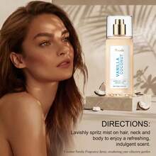 Roxelis Body & Hair Mists - Coconut, Vanilla - View 2