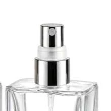Luxury 50ml Cube Perfume Bottle Set With Gold And Silver Spray Valve - Glass Perfume Bottles - 銀色 - 查看 9