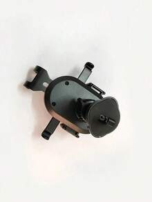 1pc Universal Black ABS Multifunctional Car Phone Holder, Air Vent Mount, Navigation - 黑色 - 查看 11