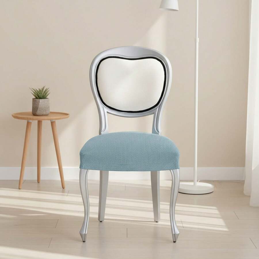 Kiva 2 Universal And Versatile Chair Covers, Various Colors Available – Easy-To-Fit Protective Chair Cover For Backrest, Seat And Arms - Baby Blue - View 1