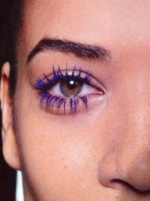 COSMI MILANO One Piece 15ml Made In Italy Colored Mascara, Creamy And Light Formula, Resistant And Long-Lasting, Uniform Coverage Without Clumps, Suitable For Sensitive Eyes, Creative And Unique Looks For Every Occasion, High Pigmentation, Volumizing Effect, Y2K Anti-Humidity And Does Not Smudge, Ideal For Everyday Use And Parties, Essential Makeup. - Purple - View 2