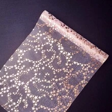 1件金色网状星形桌旗，金箔材质，可遮盖餐具，经久耐用，适用于婚礼、生日派对、母亲节、父亲节、情人节等节日装饰，以及日常家庭聚会。 - 玫瑰金 - 查看 1