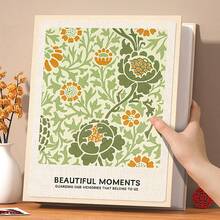6-Inch Photo Album Holds 200 Photos, Minimalist Scrapbook With Insertable Pages, Family Album & Couples Memories, Suitable For Home, Couples, And Events. Perfect Gift For Easter, Halloween, And Thanksgiving. - Multicolor - View 12