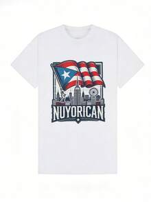 Camicia estiva casual ampia da donna, top in morbido cotone con collo rotondo e maniche corte, stile vintage europeo-americano da strada. - Bianco - Visualizzare 8