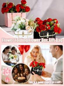 1/5 túi vải bố trắng cao cấp hình thang, thích hợp làm quà tặng Ngày của Mẹ, Giáng sinh, Ngày Valentine, họa tiết hoa, đựng quà nhỏ, phù hợp tặng quà hàng ngày, túi quà sáng tạo, hộp quà cưới, quà tặng cửa hàng hoa, túi quà sinh nhật, túi quà nữ, túi quà nam, bộ túi quà, túi quà có quai xách, túi quà rửa tội cho bé, túi quà nhỏ. - Nhiều màu - Xem 11