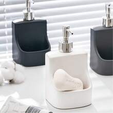 1个带海绵架的陶瓷皂液器，适合厨房使用 - 多款 - 查看 4