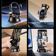 ABS Plastic New Suction Cup Universal Car Dashboard Navigation Holder, 360 Degree Rotation Car Vent Mount Phone Holder, Fits All Vehicles - Multicolor - View 7