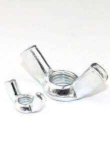 36 chiếc đai ốc cánh bướm siết tay M4 M5 M6 M10 M12 mạ kẽm, đai ốc tai vặn tay - B - Xem 5