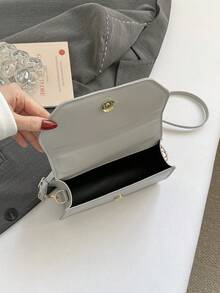 New Fashionable Retro Niche Design Casual Solid Color Versatile Shoulder Crossbody Bag - Multicolor - View 11