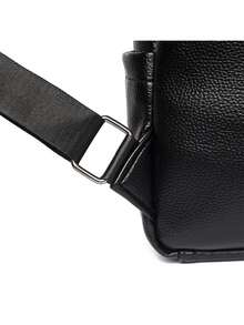 LANYIBAIGE Women's Large Capacity Simple Fashion Backpack 2026 New Style Commuter Versatile Student Bookbag Dual Use PU Material Waterproof - Black - View 9