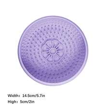 Bát ăn chậm bằng silicon cho thú cưng, bát ăn chậm cho chó, thảm liếm có giác hút, bát ăn chậm chống sặc, đồ chơi giúp thú cưng giảm buồn chán. - 1 lít - Xem 14