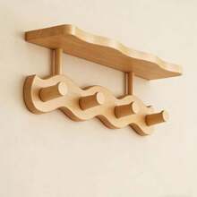 Strong Load-Bearing Hook Rack, Easy Installation, Space-Saving, Practical Home Storage, Over-The-Door Hanger, Wall-Mounted Hook For Bedroom, Living Room, Entryway, Coat Rack - Multicolor - View 9