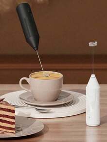 Rechargeable HandHeld Milk Frother Blender Portable Electric Whisk Coffee Frother 3-Speed Milk Frother Beverage Mixer For Matcha Cappuccino Egg,304 Stainless Steel, Portable Mini Whisk & Blender, Ideal Gift! - Multicolor - View 9