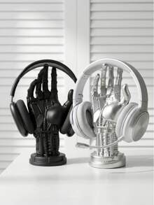 Game Controller Stand Cyberpunk Mechanical Hand Controller Base Robot Controller Holder Headphone Stand Statue Game Desk Decor Sci-Fi Gaming Room Decoration Gaming Accessories Men Gamer Gift Perfect Christmas Or Halloween Gift - Multicolor - View 11